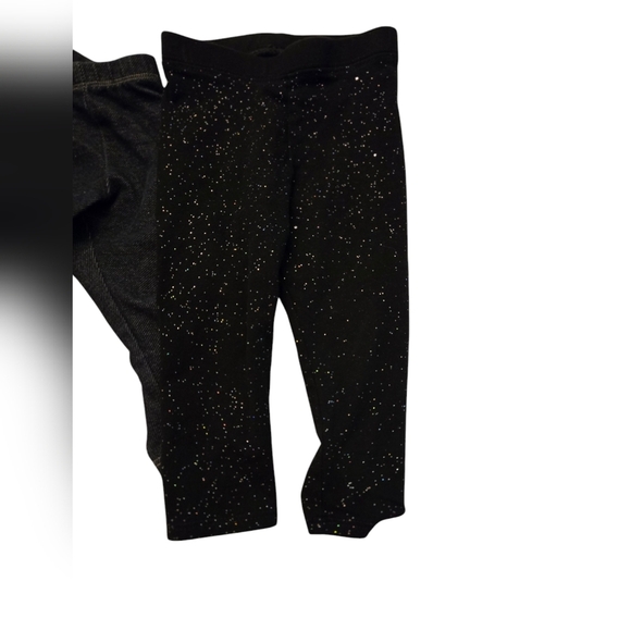 Bundle of Cat & Jack Toddler's Assorted Color Leggings Set 18 months - Picture 3 of 7